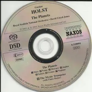 David Lloyd-Jones - Holst Gustav The Planets (2004) [SACD-R][OF]