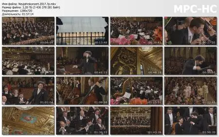 Wiener Philharmoniker - Neujahrskonzert 2017 / New Year's Concert 2017 (2017)