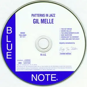 Gil Melle - Patterns In Jazz (1956) {Blue Note Japan TOCJ-9581 rel 2004, Paper Sleeve}