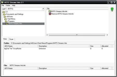NTFS Streams Info 2.1