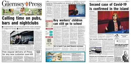 The Guernsey Press – 21 March 2020