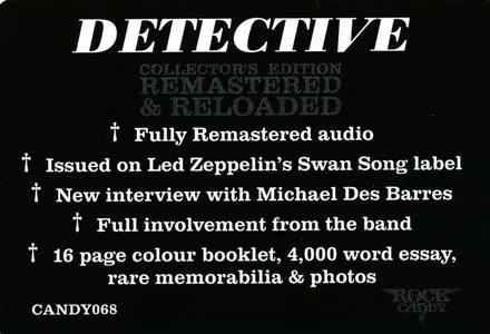 Detective - Detective (1977) [2010 Rock Candy Remaster]