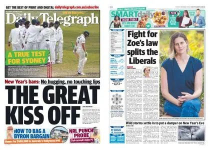 The Daily Telegraph (Sydney) – December 29, 2020