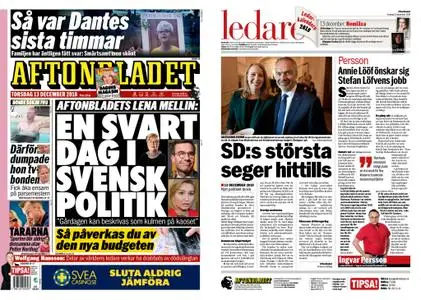 Aftonbladet – 13 december 2018