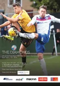AFC Rushden & Diamonds Matchday Programme - 14 March 2019