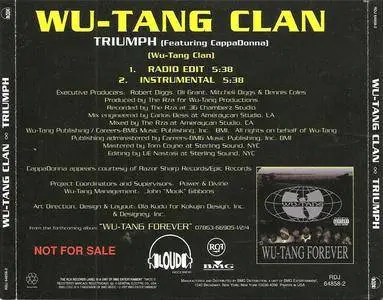 Wu-Tang Clan - Triumph (US promo CD single) (1997) {LOUD/RCA} **[RE-UP]**
