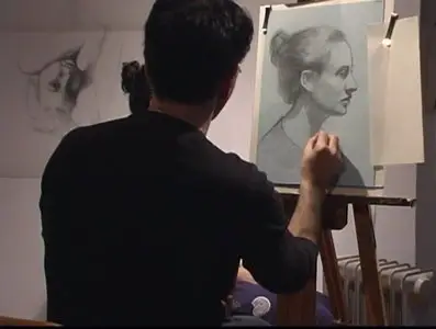 Drawing a Portrait from Life By Costa Vavagiakis