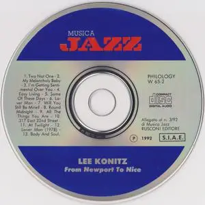 Lee Konitz - From Newport To Nice (1992)