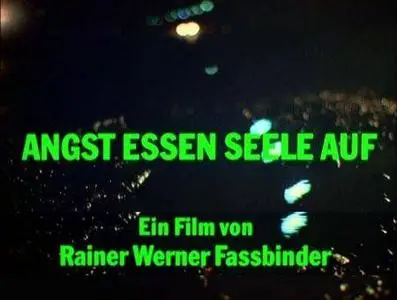 Rainer Werner Fassbinder-Angst essen Seele auf (1974)