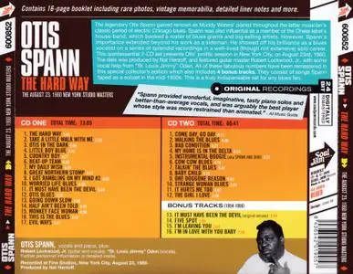 Otis Spann - The Hard Way: The August 23, 1960 New York Studio Masters (2015) {2CD Set, Soul Jam Records 600852}