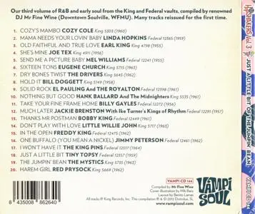 Various Artists - R&B Hipshakers Vol. 3: Just A Little Bit Of The Jumpin' Bean (2012) {Vampi Soul VAMPI CD144 rec 1955-1963}