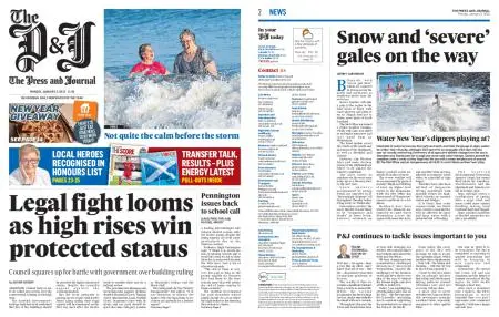 The Press and Journal Aberdeen – January 03, 2022