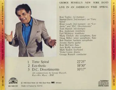 George Russell - Live In An American Time Spiral (1982) {Soul Note ‎SN1049CD}