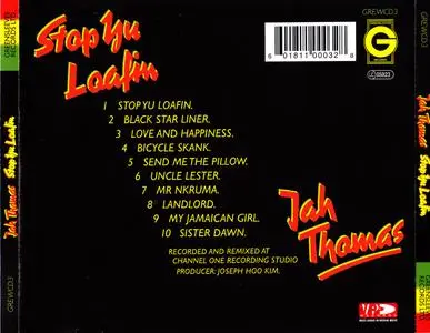 Jah Thomas - Stop Yu Loafin (1978) {2013 Reissue, Greensleeves Records GREWCD3}