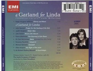 The Joyful Company of Singers - A Garland for Linda (A Commemoration of the Life of Linda McCartney) (2000)