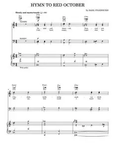 Hymn To Red October - Basil Poledouris (Piano-Vocal-Guitar)