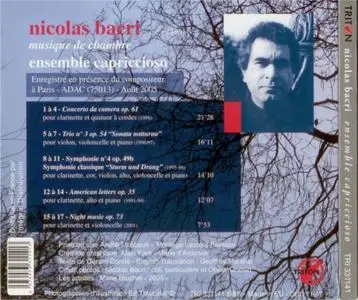 Ensemble Capriccioso - Nicolas Bacri: Musique de chambre (2005) (Repost)