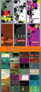 Templates for business cards paint