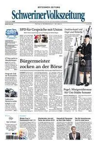 Schweriner Volkszeitung Bützower Zeitung - 08. Dezember 2017