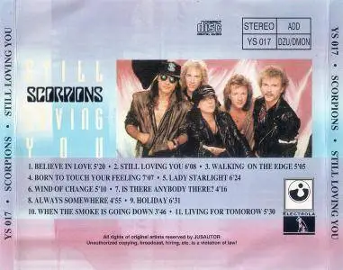 Scorpions - Still Loving You (1992)