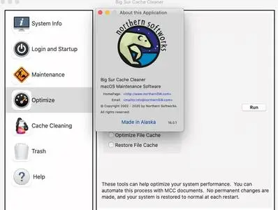 Big Sur Cache Cleaner 16.0.1 macOS