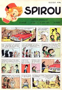 BD 11 Spirou magazine N°625 à 635
