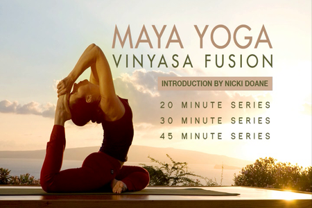 Nicki Doane - Maya Yoga Vinyasa Fusion - Core Strength Flow Series [repost]