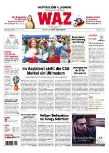 WAZ Westdeutsche Allgemeine Zeitung Duisburg-Nord - 15. Juni 2018