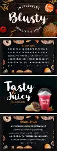 Blusty Font Duo