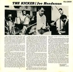 Joe Henderson - The Kicker (1968) {Milestone Japan VDJ-28061 rel 1989}