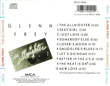 Glenn Frey - The Allnighter (1984)