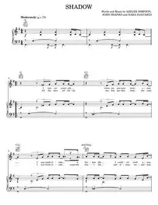 Shadow - Ashlee Simpson, Kara DioGuardi (Piano-Vocal-Guitar)