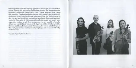 Zehetmair Quartett - Beethoven, Bruckner, Hartmann, Holliger (2013) [2CD] {ECM New Series}