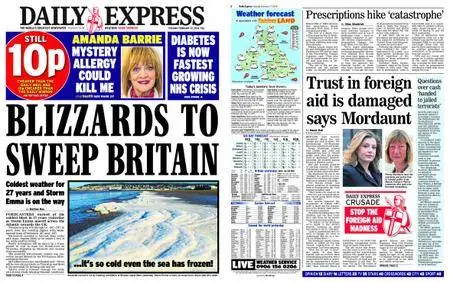 Daily Express – February 27, 2018