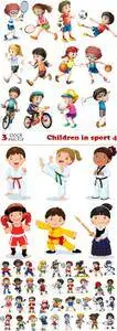 Vectors - Children in sport 4