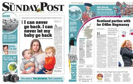 The Sunday Post Scottish Edition – December 29, 2019