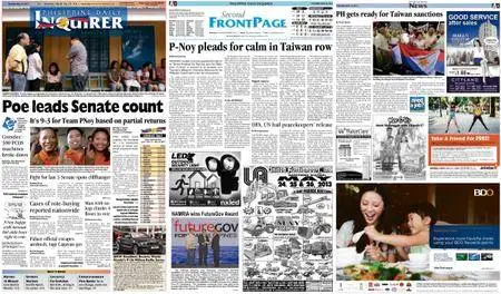 Philippine Daily Inquirer – May 14, 2013