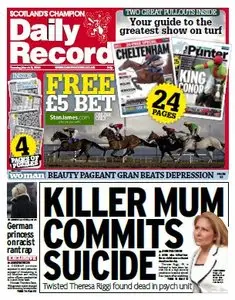 Daily Record - 11 Tuesday, March 2014
