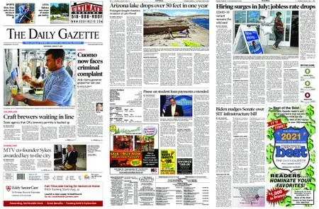 The Daily Gazette – August 07, 2021
