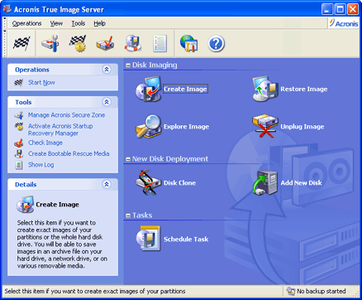 Acronis True Image Server ver. 9.1.3677