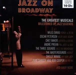 V.A. - Jazz On Broadway: The Greatest Musicals (1956-1963) [10CD Box Set] (2019)