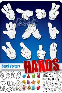 Hands 3 - Stock Vectors