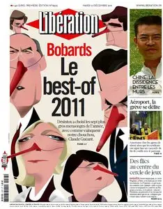 L'Equipe du Jeudi 29 Décembre 2011
