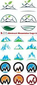 Vectors - Abstract Mountains Logo 9