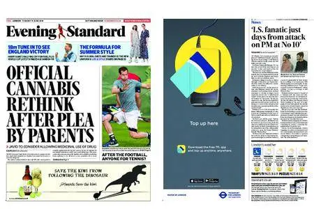 London Evening Standard – June 19, 2018