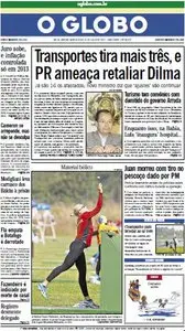 Jornal O Globo - 21 de julho de 2011