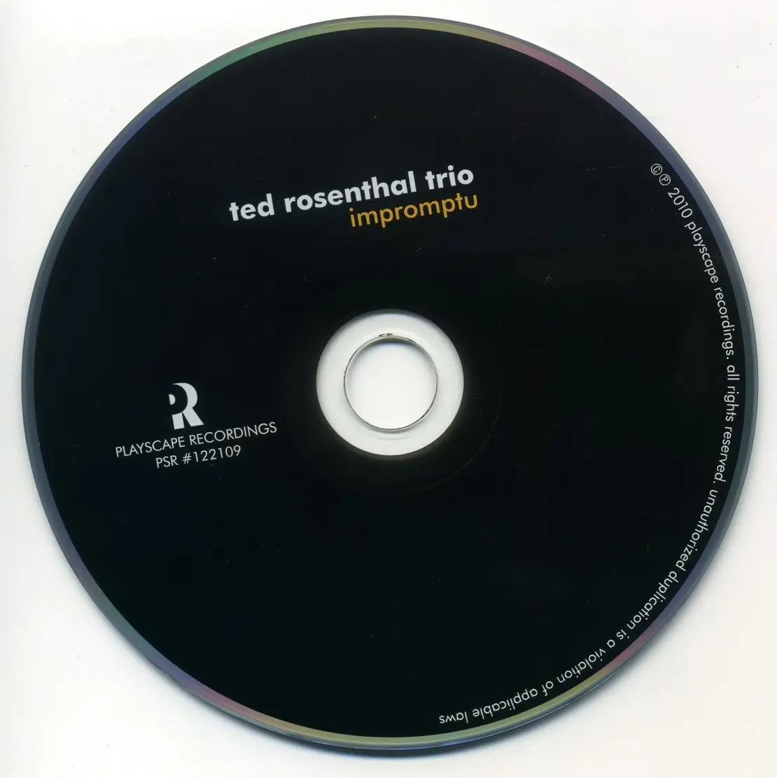 Ted Rosenthal Trio - Impromptu (2010) {Playscape Recordings PSR#122109 ...