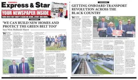 Express and Star Sandwell Edition – October 10, 2019