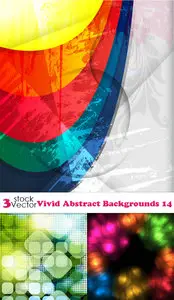 Vectors - Vivid Abstract Backgrounds 14