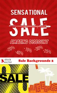 Vectors - Sale Backgrounds 2
